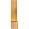 Ekena Millwork Portland Rough Sawn Timber Gable Bracket, Western Red Cedar, 48"W x 18"H x 4"D x 4"F, 9/12 Pitch GBW048X18X0404POR00RWR - alternate 5